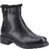 Cotswold Womens/Ladies Gloucester Leather Ankle Boots (Black)
