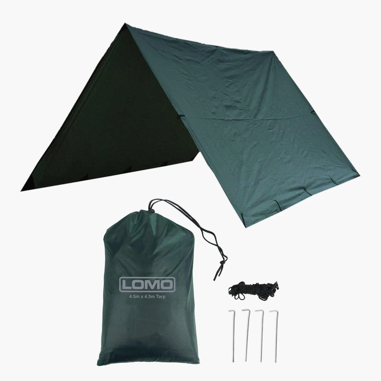 Lomo 4.5m X 4.5m Bushcraft Tarp 3 Lomo 4.5m X 4.5m Bushcraft Tarp