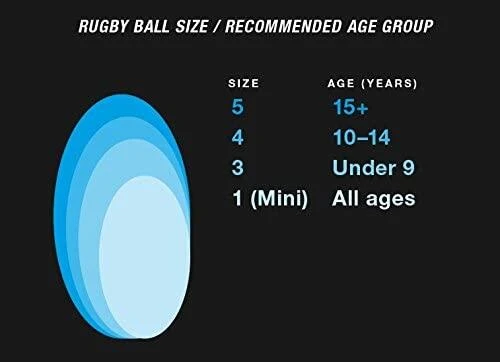 MITRE STADE RUGBY BALL SIZE 4 4 MITRE STADE RUGBY BALL SIZE 4 - Image 2