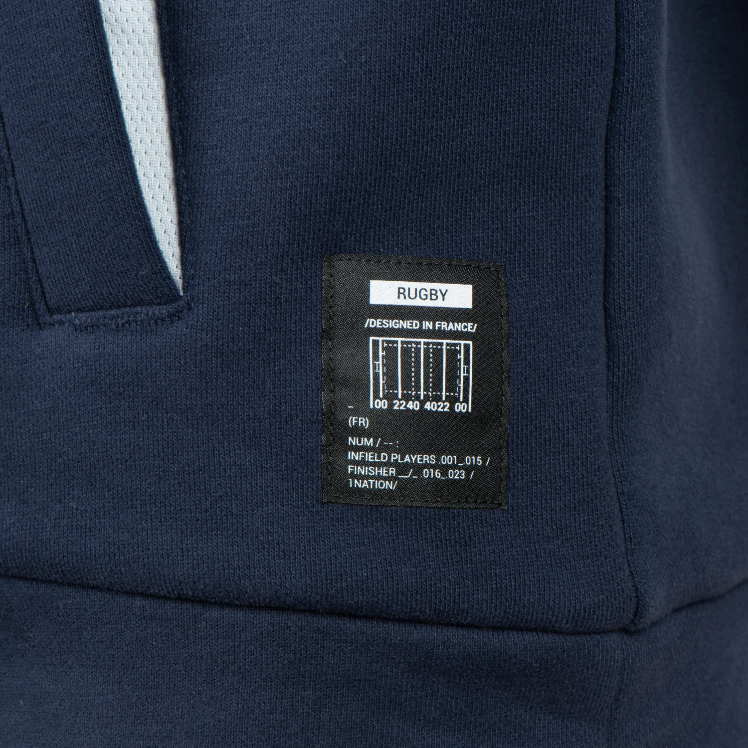 Kids' Rugby Hoodie Sweatshirt R500 France 9 Kids' Rugby Hoodie Sweatshirt R500 France - Image 7