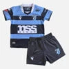 Macron Cardiff Rugby Kids Home Rugby Kit 58555814 Blue -Outdoor Equipment Store k09989d52ad19a431707a5231ed09aae5