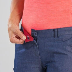 Women's Travel Trekking Zip-Off Trousers - TRAVEL 100 -Outdoor Equipment Store k099ff3d0dea574ec8977fa6e8b185226