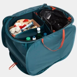 Quechua Camping Recycling Bin - 3 Compartments - 80 Litres -Outdoor Equipment Store k0e6c508b10b1d9a6858644307bd9daf6