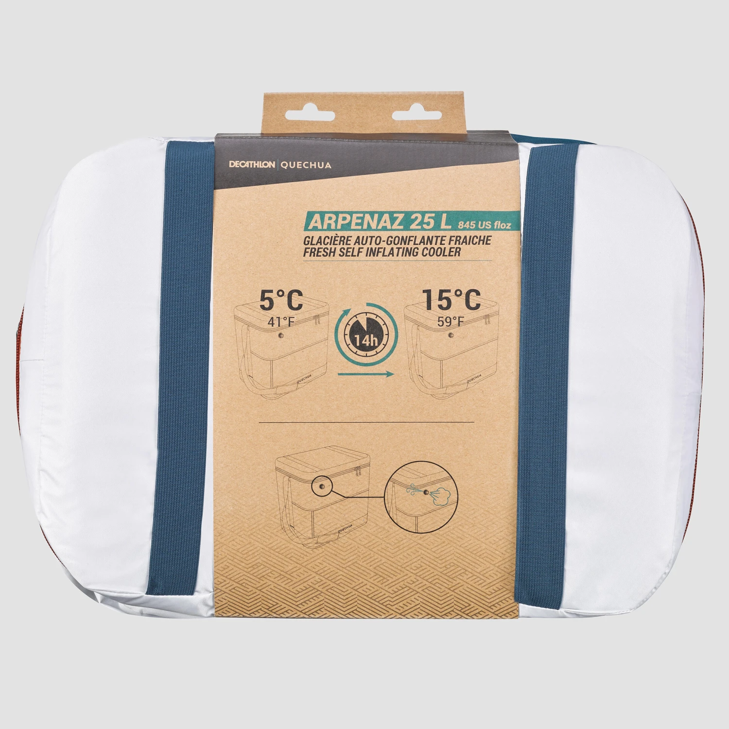 Quechua Camping Flexible Cooler - 25 L 9 Quechua Camping Flexible Cooler - 25 L - Image 7