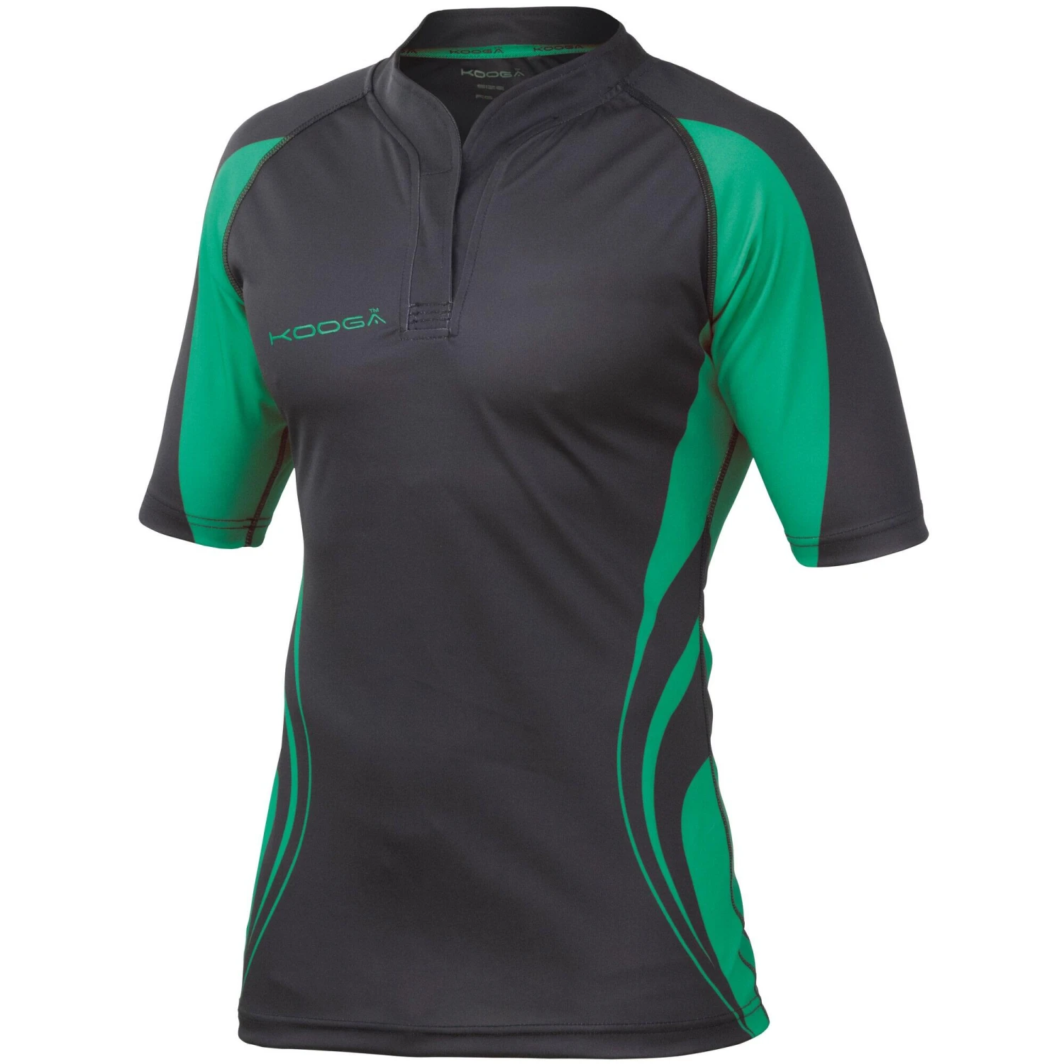 Mens Tight Fit Curve Premium Match Sports Shirt (Black / Gold) 6 Mens Tight Fit Curve Premium Match Sports Shirt (Black / Gold) - Image 4