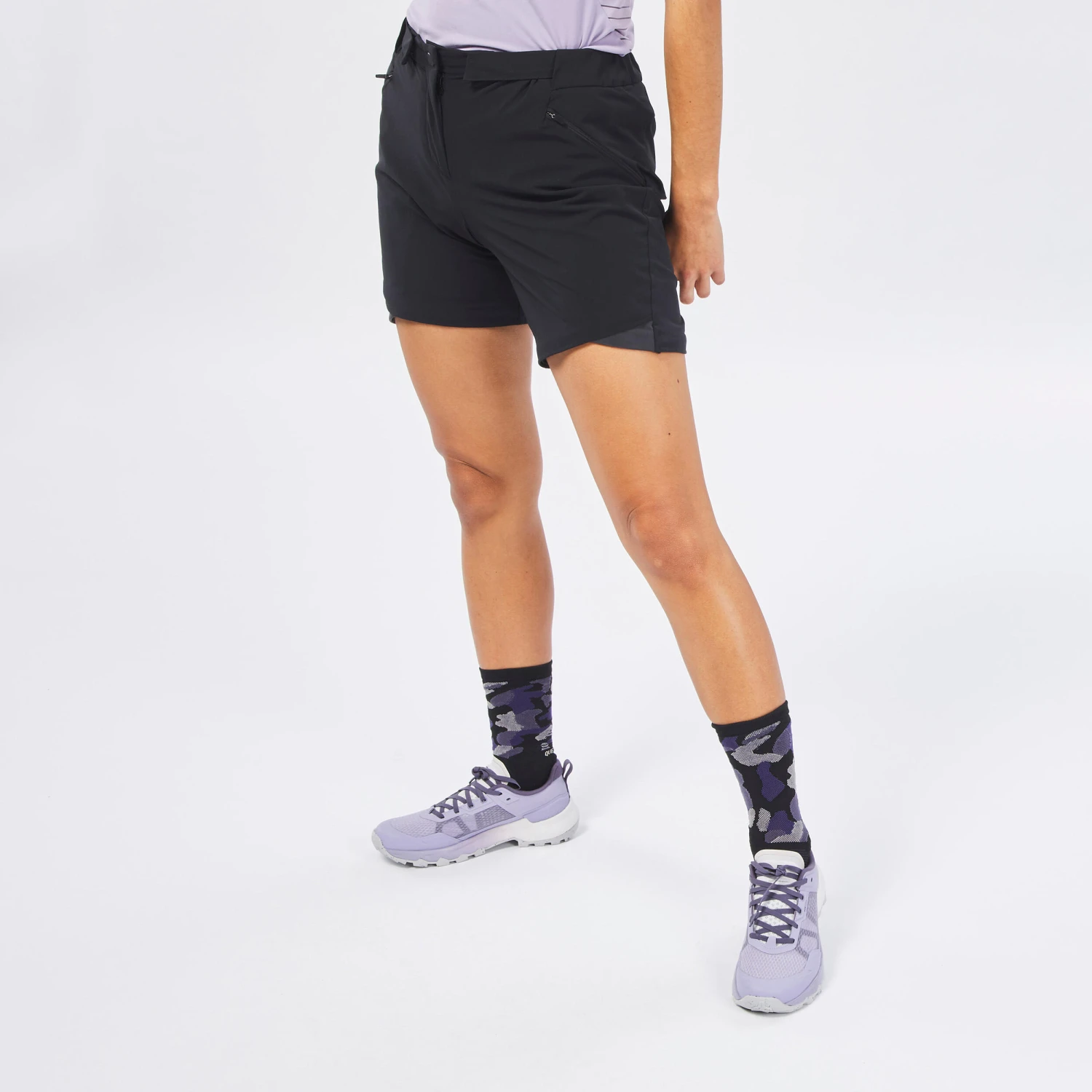 Quechua Women's Convertible Mountain Walking Trousers - MH550 20 Quechua Women's Convertible Mountain Walking Trousers - MH550 - Image 18