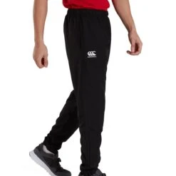 Canterbury Mens Club Tracksuit Bottoms (Black) -Outdoor Equipment Store k1e1a8bcb167eb874c2c9a5555619cdab