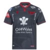 Macron Scarlets Kids Away Rugby Shirt 58532835 Grey