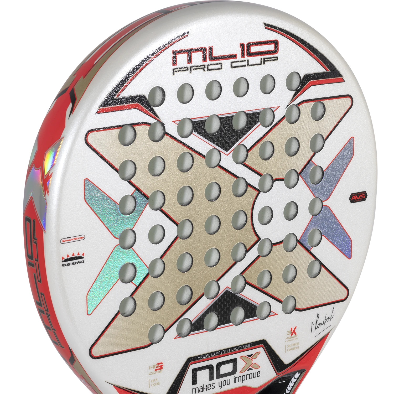 Adult Padel Racket Nox ML10 Pro Cup Luxury Series By Miguel Lamperti 8 Adult Padel Racket Nox ML10 Pro Cup Luxury Series By Miguel Lamperti - Image 6