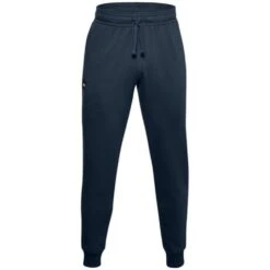 Under Armour Mens Rival Jogging Bottoms (Academy Blue/Onyx White)