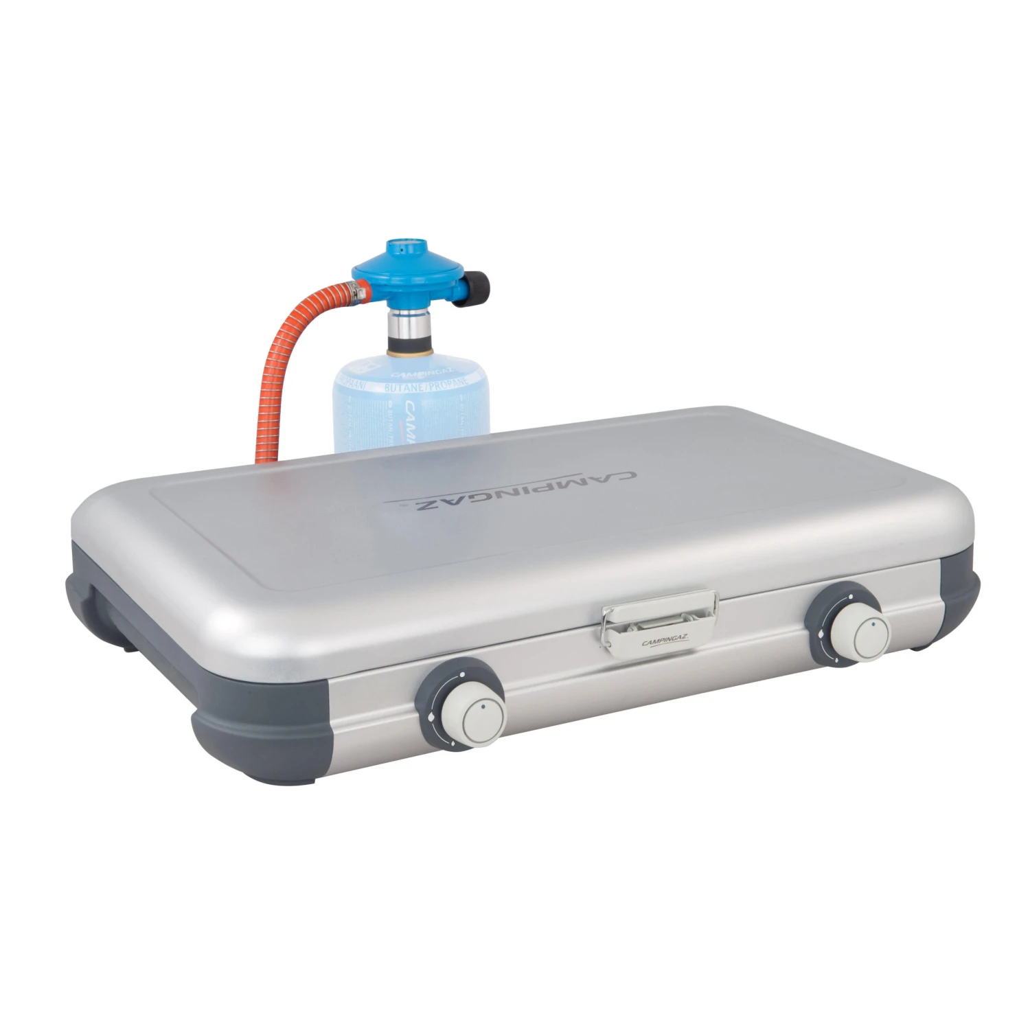 Campingaz 2 Hob Camping Stove Kitchen Kit CV, With Hose And Regulator 4 Campingaz 2 Hob Camping Stove Kitchen Kit CV, With Hose And Regulator - Image 2