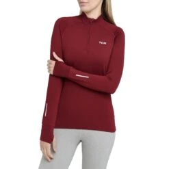 Women's Winter Run Half Zip Top -Outdoor Equipment Store k307aef3bf427bd7e157be8d49a801cd5
