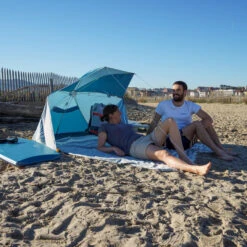 Decathlon ED SUN SHELTER IWIKO 180 UPF50 + 3 SEATS BLUE -Outdoor Equipment Store k319396f61a20fa91267fbe72fe0b7394