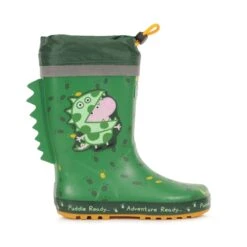 Regatta Childrens/Kids Puddle Peppa Pig Wellington Boots (Green) -Outdoor Equipment Store k34375edde1a4eed0aebc79df1fbde8eb