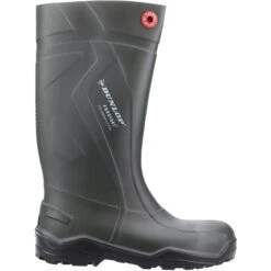 Dunlop Purofort+ Safety Wellingtons GREEN