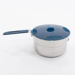 Quechua Hiker's Camping Stainless Steel Cooking Set MH100 4 Person (2.6 L) -Outdoor Equipment Store k3a39dcd761542c4223e7883fd34a5b32