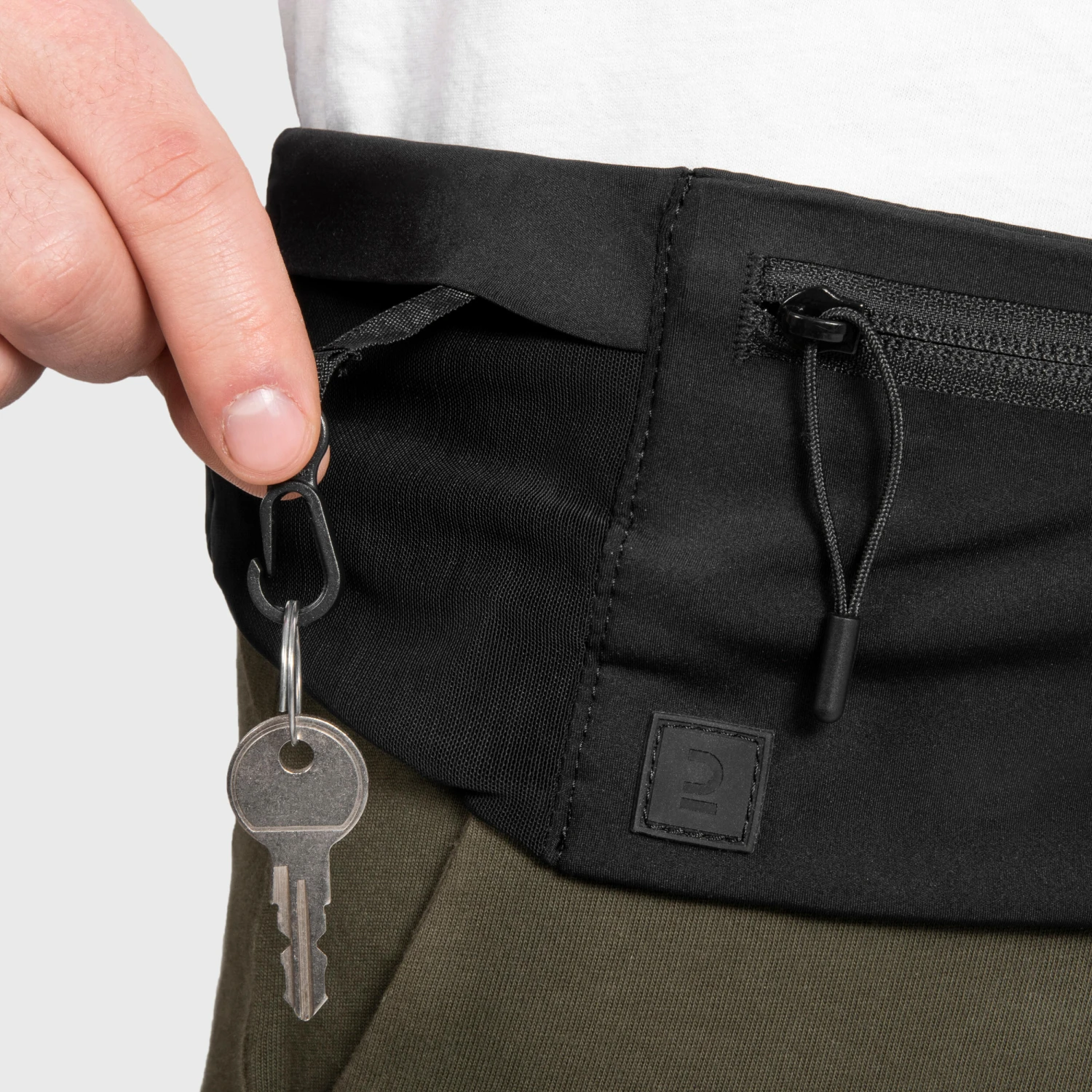 Kalenji COMFORT 2 SMARTPHONE RUNNING BELT 5 POCKETS 7 Kalenji COMFORT 2 SMARTPHONE RUNNING BELT 5 POCKETS - Image 5