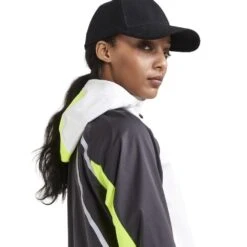 Craft Pro Hydro Lumen 2 Womens Running Jacket Grey/Black/Lime -Outdoor Equipment Store k40e7eee579acee6610c126709a9edf85