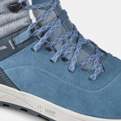 Quechua KIDS’ WARM WATERPROOF HIKING BOOTS - SH500 Leather Lace-up -Outdoor Equipment Store k41d0a65c1f0eaa8936fd5f40326f31a5