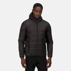 Regatta Mens Firedown Padded Jacket (Black) -Outdoor Equipment Store k459b1fc1f405e7cb1fafc7c523d1e789