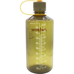 Nalgene 1L Narrow Mouth Sustain Water Bottle - Made From 50% Plastic Waste -Outdoor Equipment Store k5a72521ede954f97c083a80dc1de5eac