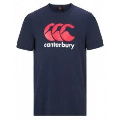Canterbury Mens CCC Logo TShirt (Navy/Red/White)