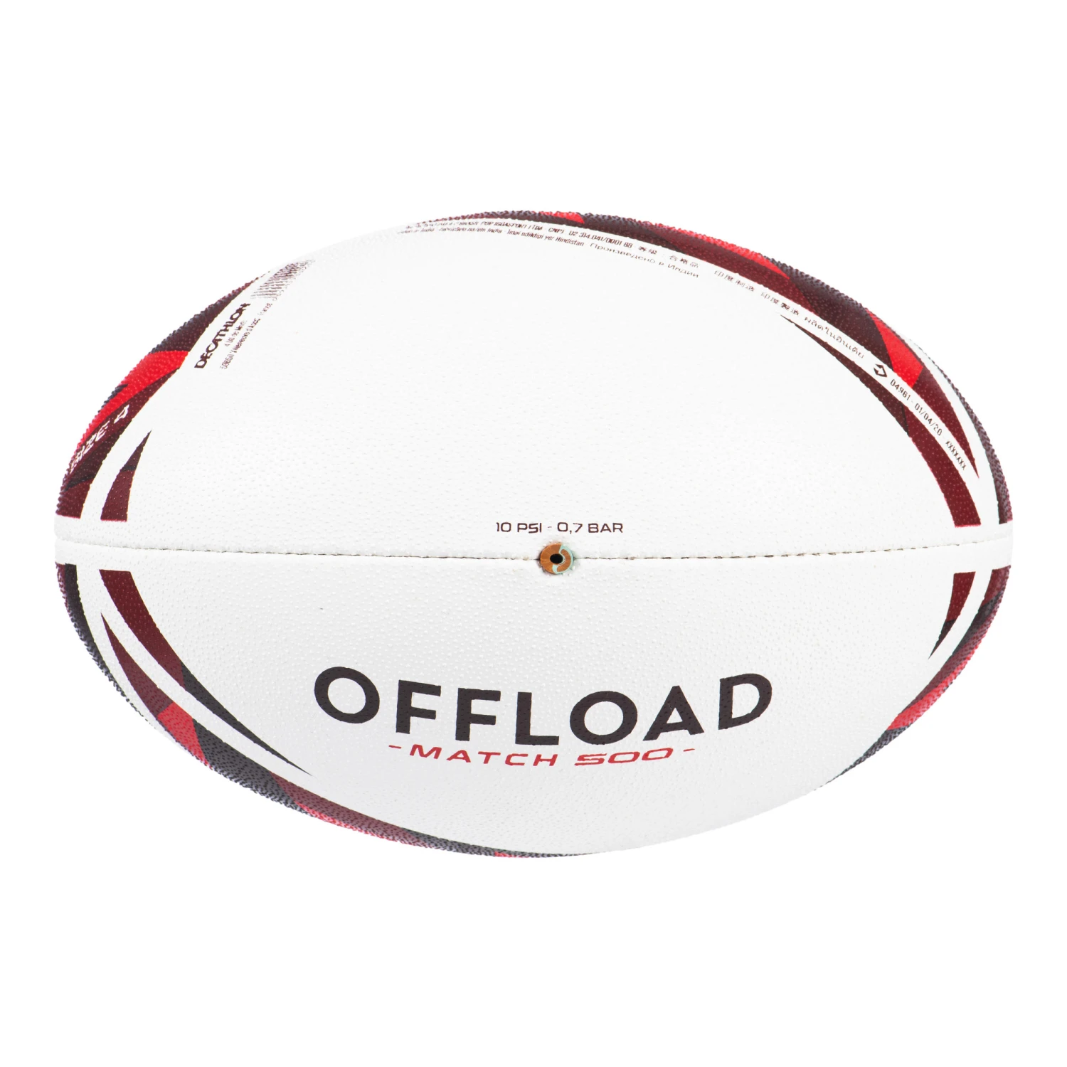 Size 4 Rugby Ball R500 Match 8 Size 4 Rugby Ball R500 Match - Image 6