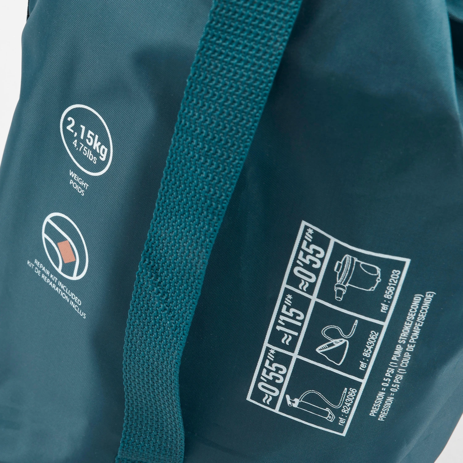 Quechua Inflatable Camping Mattress Air Comfort 70 Cm 1 Person 9 Quechua Inflatable Camping Mattress Air Comfort 70 Cm 1 Person - Image 7