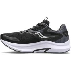 Saucony Womens Axon 2 Running Shoes Black/White