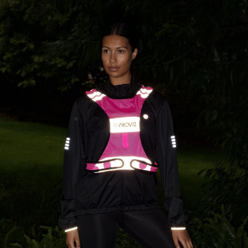 Proviz Classic Breathable Reflective Unisex Running Vest 4 Proviz Classic Breathable Reflective Unisex Running Vest - Image 2