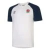 UMBRO England Rugby Mens Classic TShirt (Cloud Dancer/Moonlight)