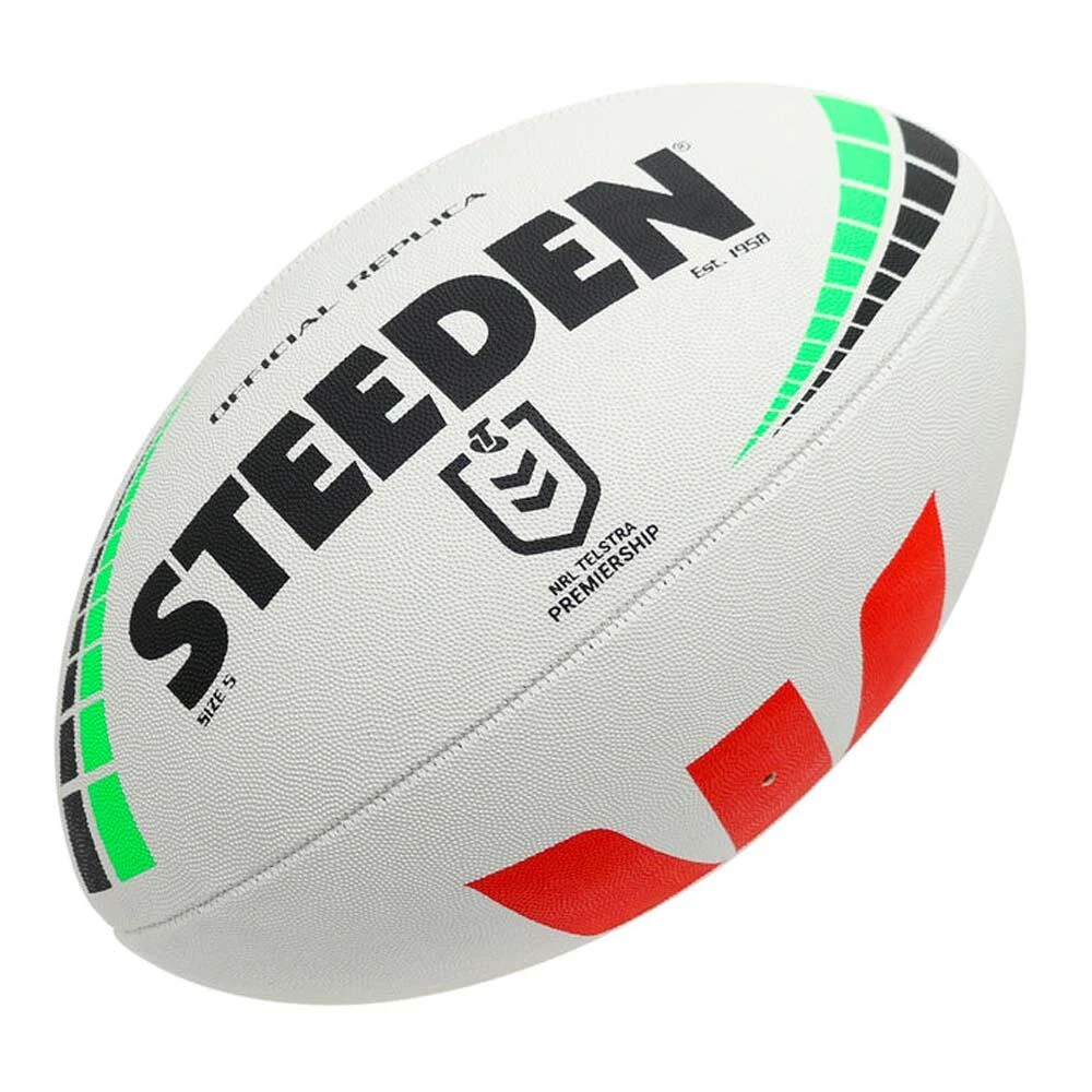 Steeden NRL Telstra Premiership 2023 Match Replica Rugby Ball 2 Steeden NRL Telstra Premiership 2023 Match Replica Rugby Ball