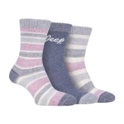 Jeep 3 Pairs Ladies Performance Heavy Duty Cushioned Hiking Boot Socks -Outdoor Equipment Store k6ec6f68592a7b6b9ac74e0c57db917da