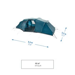 Quechua 8 Man Tent With Poles - Arpenaz 8.4 24 Quechua 8 Man Tent With Poles - Arpenaz 8.4 -Outdoor Equipment Store k7634e16d0c677f1dec036592c62cec70