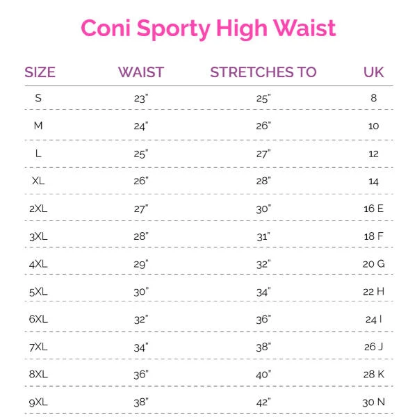 Coni Sporty High Waist Black 7 Coni Sporty High Waist Black - Image 5