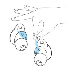 RUNNING 100% WIRELESS EARPHONES TWS 100 - BLACK -Outdoor Equipment Store k7d01d63cc10bc61d5f07d22f243814d3