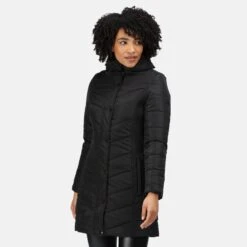 Regatta Womens/Ladies Parthenia Rochelle Humes Insulated Parka (Black) -Outdoor Equipment Store k7dcbf0dda0fa58c1585bf3a58b8790a5