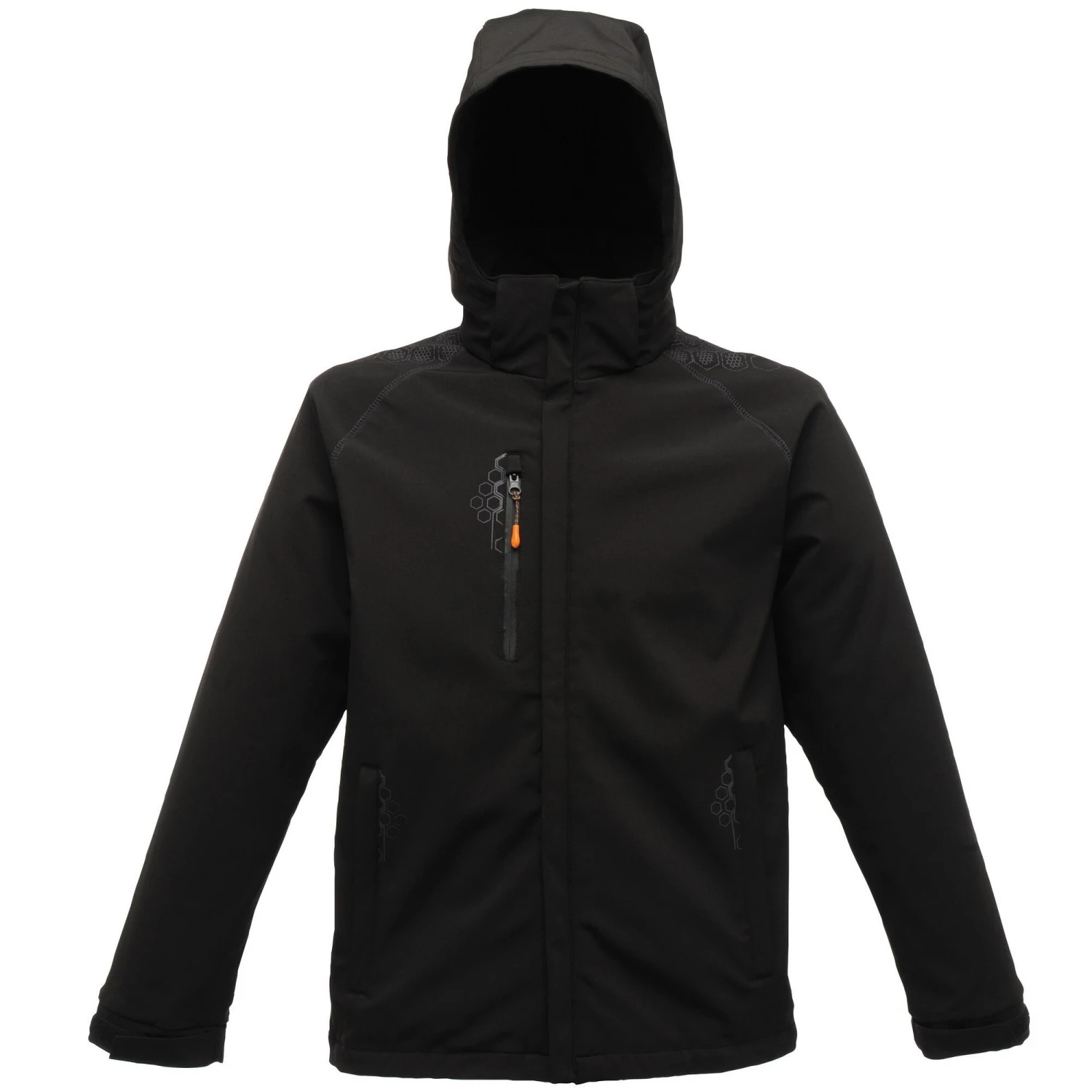 Regatta Mens XPro Repeller Softshell Jacket (water Repellent) (Black) 3 Regatta Mens XPro Repeller Softshell Jacket (water Repellent) (Black)