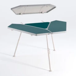 Quechua Hexagonal And Sociable Camping Table - 6 Person -Outdoor Equipment Store k84895e3b21d328f468b4c62be88abf9c