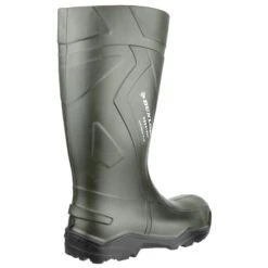 Dunlop Purofort+ Safety Wellingtons GREEN -Outdoor Equipment Store k88071be77b3145fa1757193873486a4e