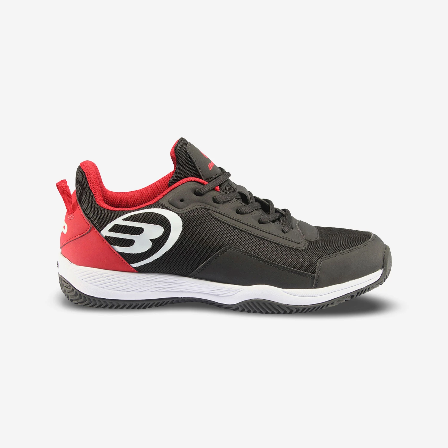 BULLPADEL Men's Padel Shoes Bowi 23 - Black/Red 3 BULLPADEL Men's Padel Shoes Bowi 23 - Black/Red