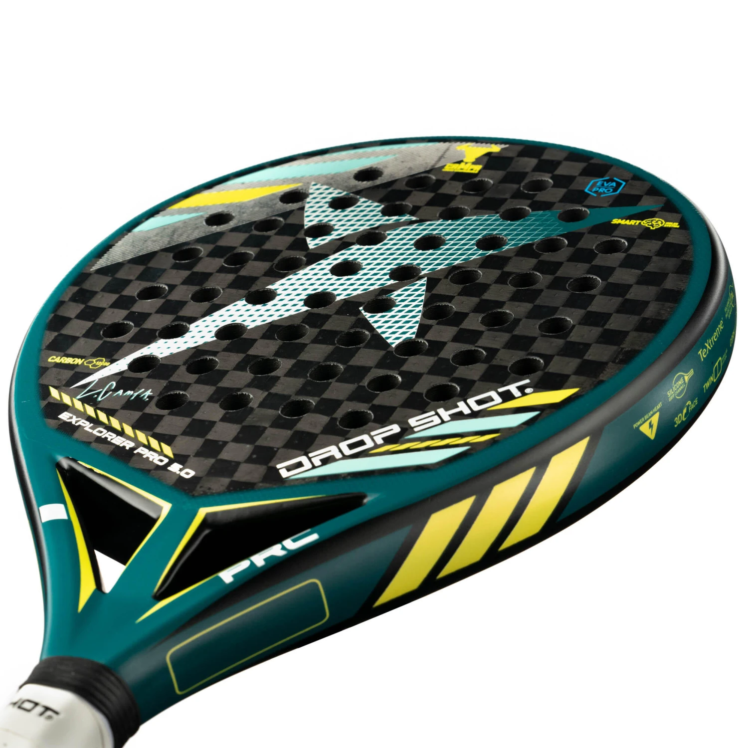 DROP SHOT Adult Padel Racket Explorer Pro 5.0 Lucas Campagnolo 5 DROP SHOT Adult Padel Racket Explorer Pro 5.0 Lucas Campagnolo - Image 3