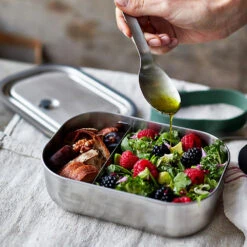 Black+Blum Stainless Steel Lunch Box Olive -Outdoor Equipment Store k8e72e73644784290cc8416a475060fc9