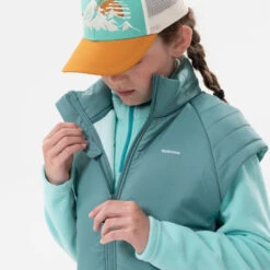 Quechua KIDS’ PADDED HIKING GILET - HYBRID AGED 7-15 -Outdoor Equipment Store k8e89a01e3111d7007aa0cfad165a2e83