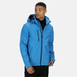 Regatta Mens Venturer Three Layer Soft Shell Jacket (Black) 24 Regatta Mens Venturer Three Layer Soft Shell Jacket (Black) -Outdoor Equipment Store k903a8b0e1052629409530247c314f676