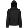 Regatta Mens Venturer Three Layer Soft Shell Jacket (Black) -Outdoor Equipment Store k922895aa13b68d60dc6fec7604c3cfbc
