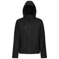 Regatta Mens Venturer Three Layer Soft Shell Jacket (Black)
