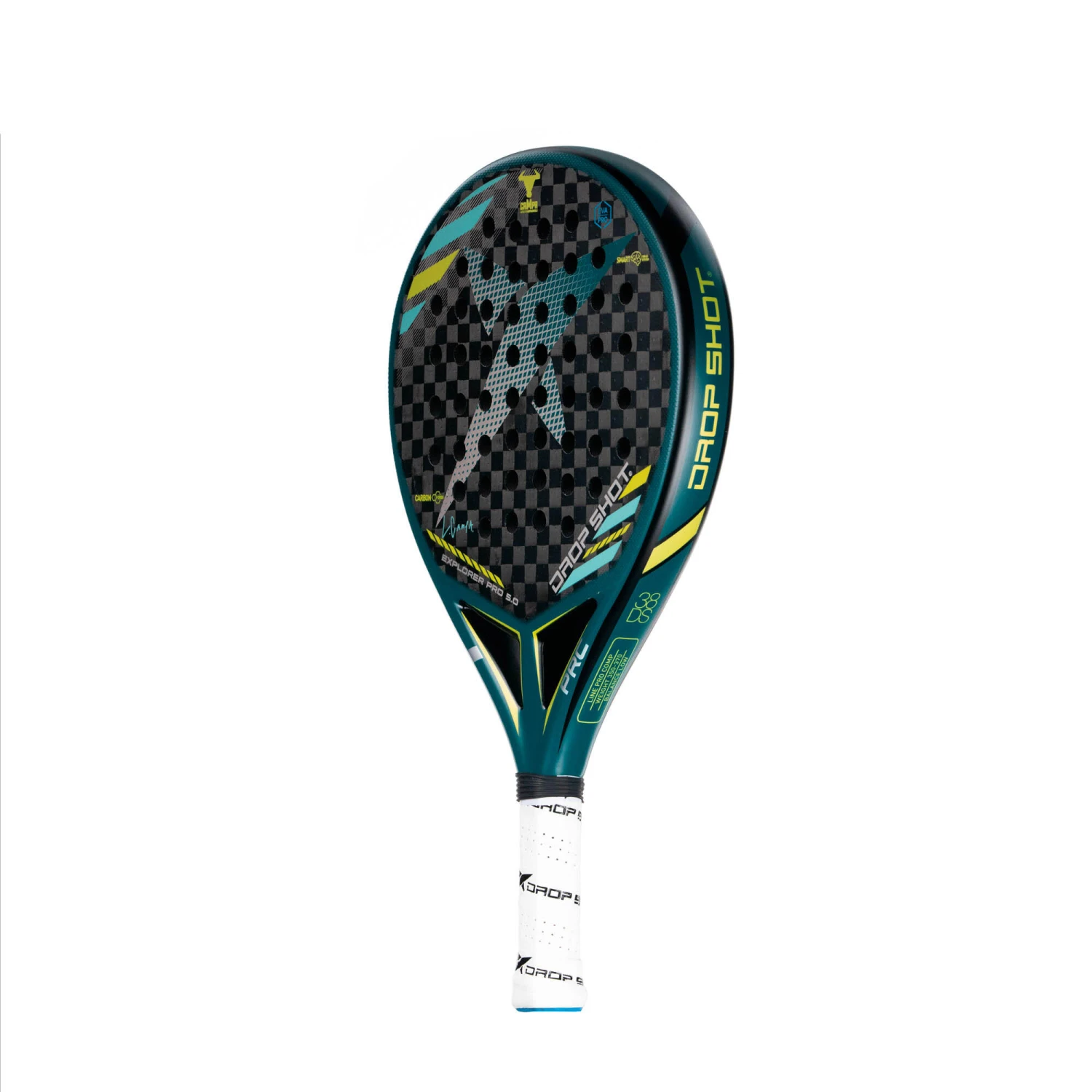 DROP SHOT Adult Padel Racket Explorer Pro 5.0 Lucas Campagnolo 4 DROP SHOT Adult Padel Racket Explorer Pro 5.0 Lucas Campagnolo - Image 2