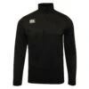 Canterbury Mens Club Zip Neck Track Top (Black) -Outdoor Equipment Store k96e83e19561236b84a46a759398774a2