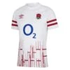 UMBRO England Rugby 22/23 Replica Home Jersey (White/Claret Red)